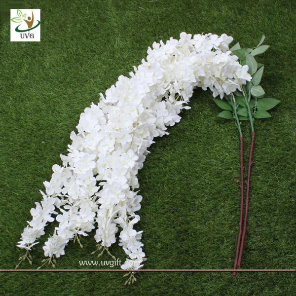 UVG Artificial Flower Making Hanging Wisteria Flowers Manufacturer Wedding Decoration