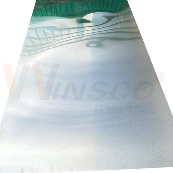 4Ftx8FT Anti-impressão do dedo Linha do cabelo Chapa de aço inoxidável n.o 4 Finido 201 grau