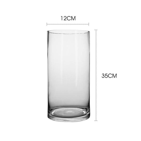 Minimalist 60cm High Tall Glass Vases The Perfect Combination of Style and Function