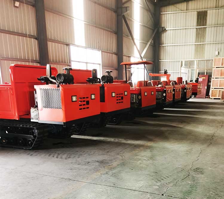 4 тонны садовничают сброс Crawler Dumper 3Ton тележки Dumper следа гидравлический небольшой