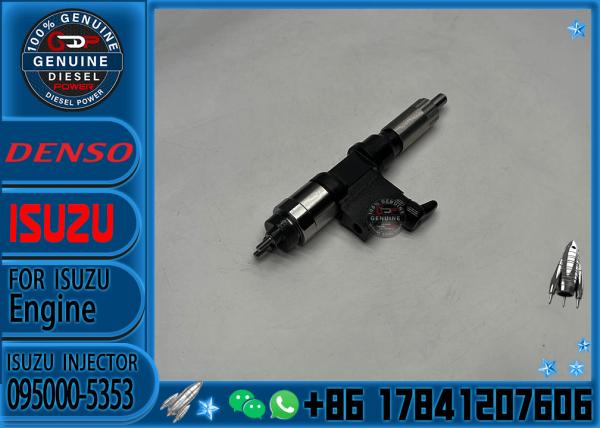 6pcs DENSO Fuel Injector 095000-5353 8-97601156-1 Compatible con el motor diesel de Isuzu 7.8L 6HK1 4HK1