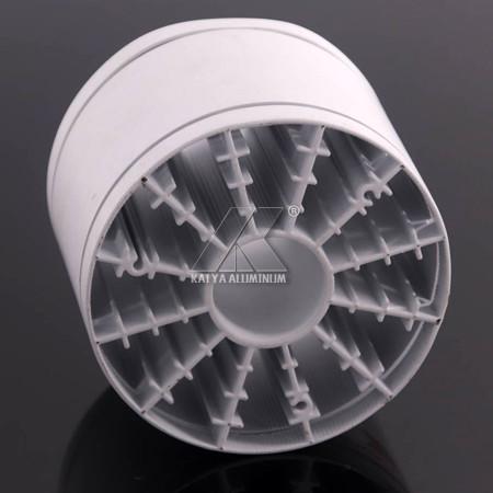Factory Profile Cylindrical Heat Sink , Round Heat Sink Extrusion Energy Conservation