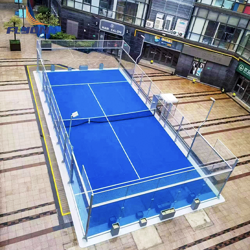 Smooth Surface Padel Tennis Court Standard For Customer Requirements