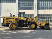 Chargeur à roues d'occasion Komatsu WA500-6 Chargeur avant lourd exporté de Chine