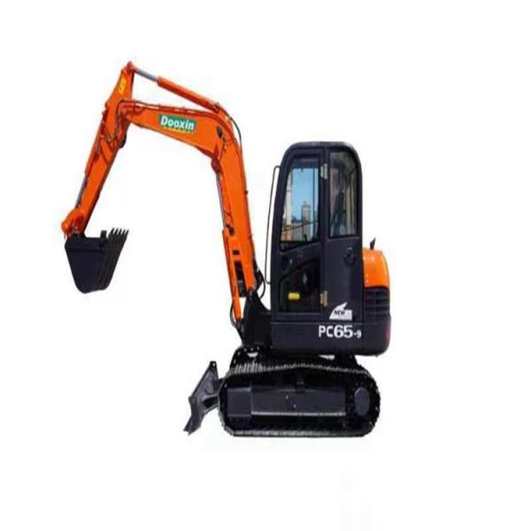 Mini 5000kg Excavadora de rastreamento Máquinas pesadas de construção 0.3m3 Balde Jardim Fazenda Doméstica Excavadora hidráulica