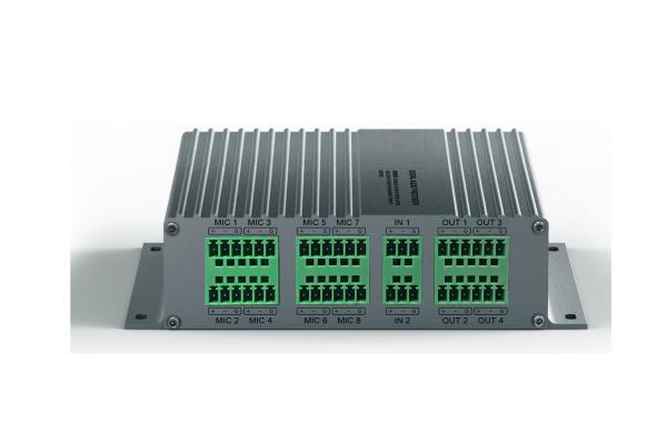 Mic And Line Input 10in 4out Mini DSP Processor With AEC AFC