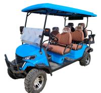 Carrinho de golfe elétrico de 4 rodas com 3.5kw 60V100Ah bateria de chumbo-ácido