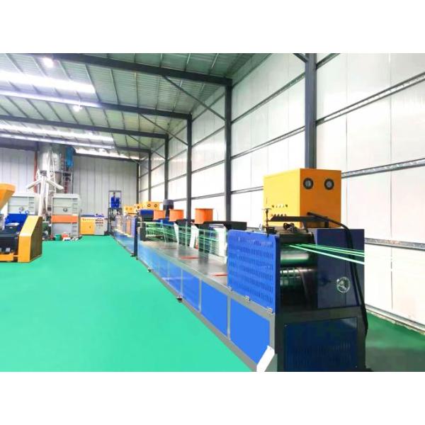 PET Strap Making Machine 100% Recycled Bottle Flakes Material