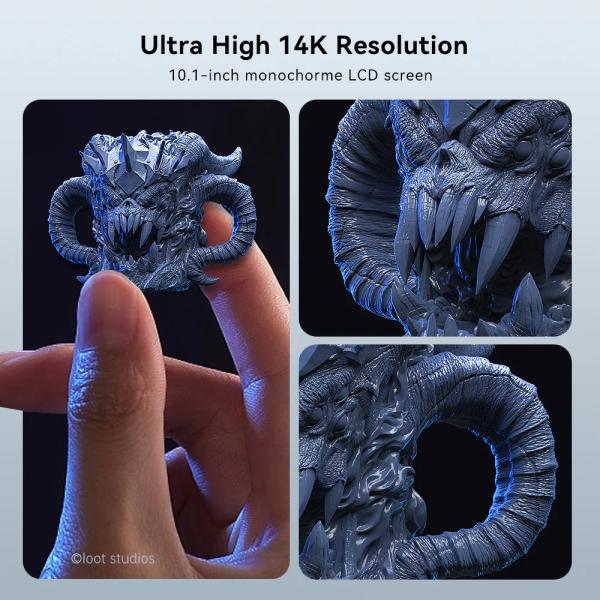 Anycubic Photon Mono M5s Pro Upgraded 10.1-inch 14K  HD Screen 150mm/h High Speed Printing Leveling-free LCD 3D Printer