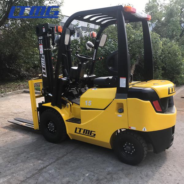 LTMG side shifter 2 stage mast forklift 1.5ton mini forklift with solid tyres