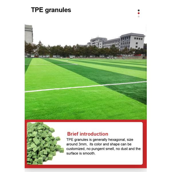 Durable & Flexible TPE Granules for Artificial Grass Infill- Excellent Weather Ability - Free Sample