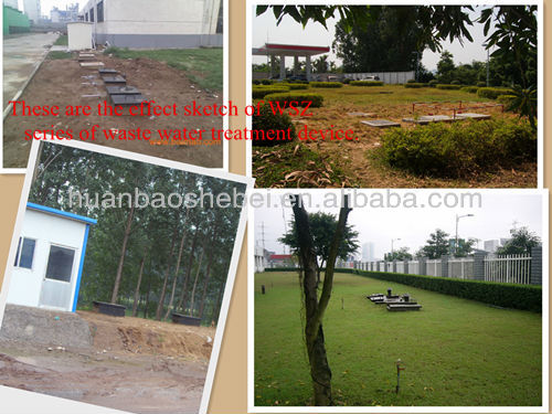 Wastewater Treatment Equipment For Underground Sewage Treatment
