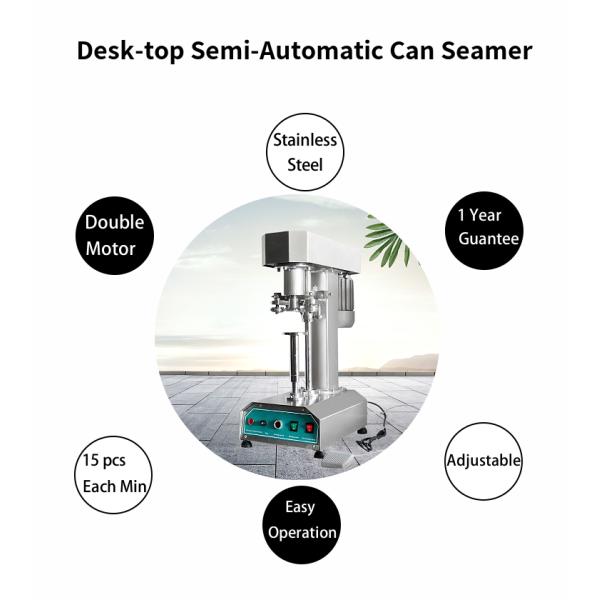 металл пузыря машины запечатывания бутылки 20pcs/min ручной может вручить закаточную машину