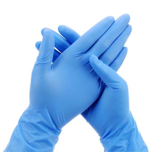 Powder Free Household Nitrile Medical Examination Gloves EN374