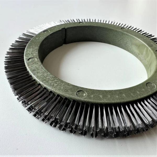 Stentex Machine Accessories Stenter Machine Parts Fabric Brush Wheel Plastic Body Stainless Steel Hair