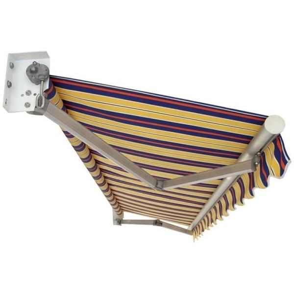 Convenient Balcony Rain Canopy Awning with Electric Operation and Oxford Sail Material