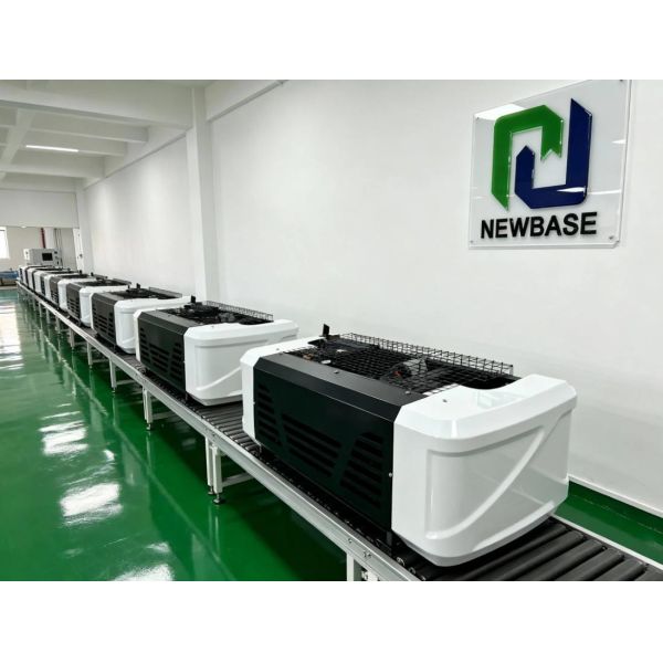 7925W Cooling Capacity Transportation Refrigeration Unit with Hot Gas Defrost and R404A Refrigerant for Trucks