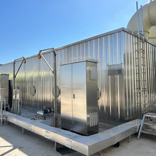 Environmentally-Friendly Biofilter Core for Industrial Filter System in Water Treatment