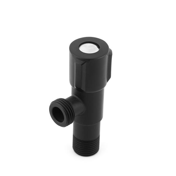 Leak Proof SS304 Brushed Angle Valve For Health Faucet 3/8 Inch
