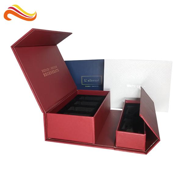 Elegant Design Luxury Jewelry gift Packaging Boxes Embossed Hot Stamping Style
