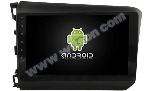 9/10.1 Screen For Honda Civic 2012-2015 Car Multimedia Stereo GPS CarPlay Player