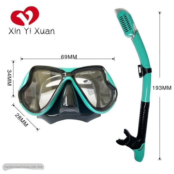 Anti-Fog Scuba Diving Mask,Professional Snorkeling Gear，Dry Snorkel Set,Panoramic Wide View,bring the customers the most satisfied buying experience.