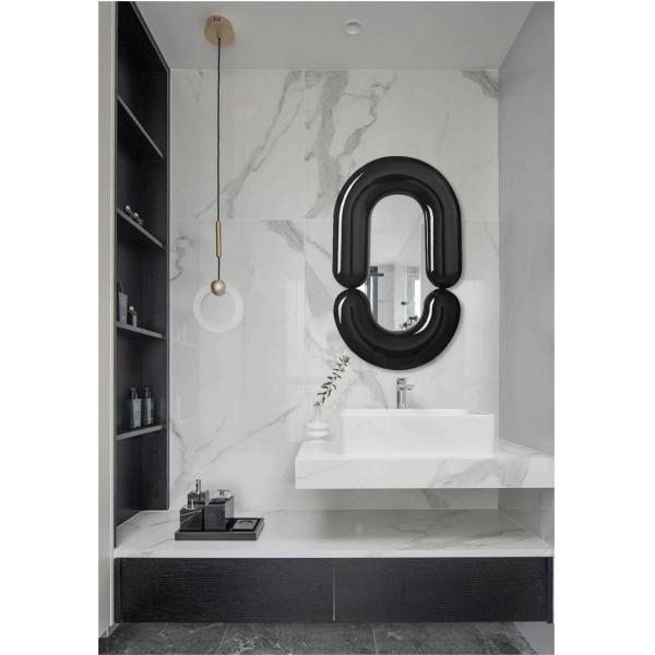 Oval Bathroom Led Wall Full Length Mirror Hanging Vanity Tall Mirror