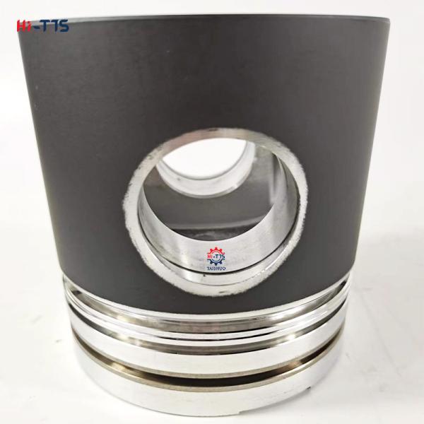 Polishing Diesel Engine Piston Aluminum Alloy Engine Cylinder Part In Silvery Color