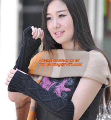 Winter Warm Imitation Rabbit Faux Fur Women Gloves Knitted Patchwork Waist Gloves half Finger Gloves