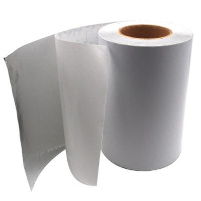 TG3035 Model Adhesive Labelstock 25um White PET 100G White Glassine Liner