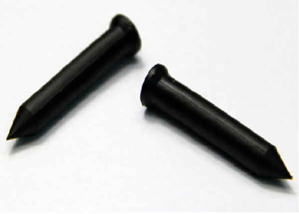 ABS Black Plastic LF HF Tree Nail RFID Tags Labels