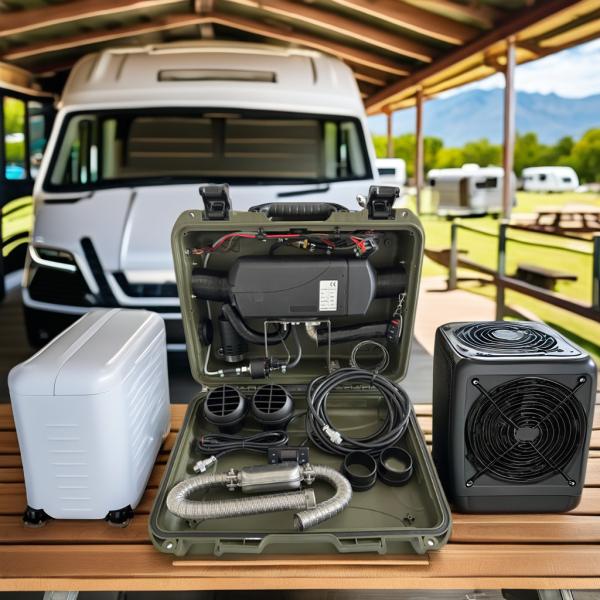 JP Universal 2kw/5kw Diesel Air Heater 12V 24V Diesel Parking Heater Portable Diesel Air Parking for Cars