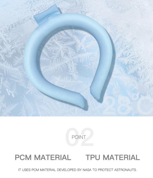 ODM refrigerando do OEM de Ring Ice Wraps Neck Cooler do pescoço da bolsa de gelo da finalidade de Muti