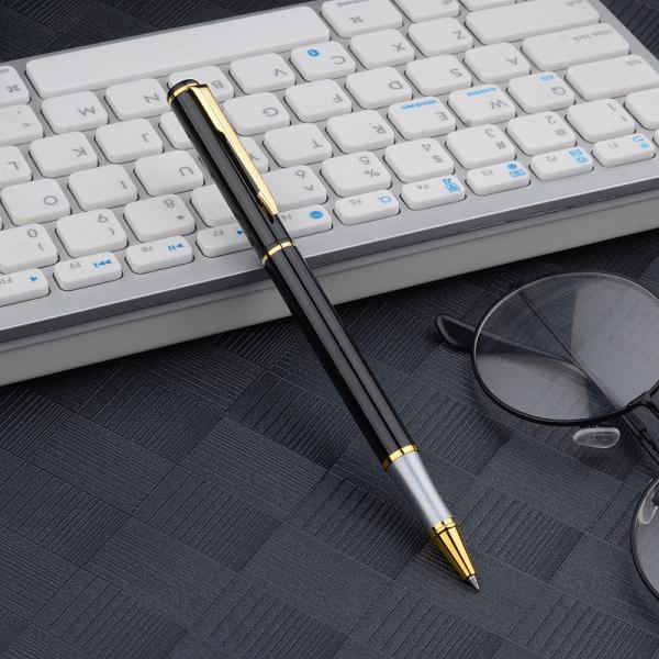 Customized Logo Luxury Metal Roller Fountain Pen for Men Heat Sensitive Erasable Ink