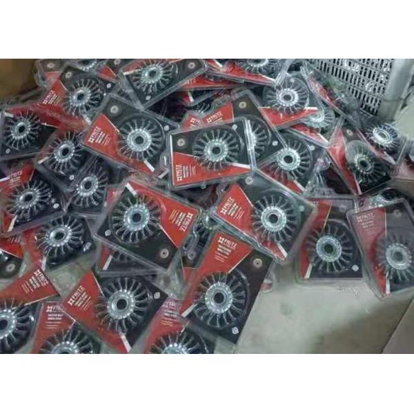 125mm Knotted Wire Wheel Brushes with Hole 22.2mm for Heavy-Duty Brushing