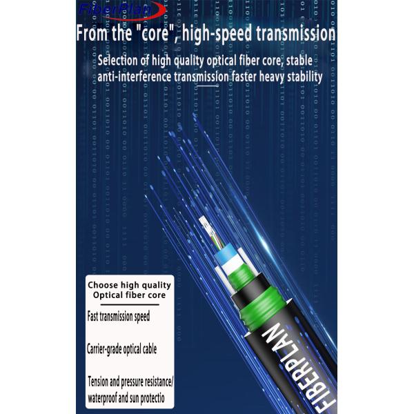 Двойная стальная лента бронированный водонепроницаемый прямой кабель захоронения GYXTW53 2-24 ядро