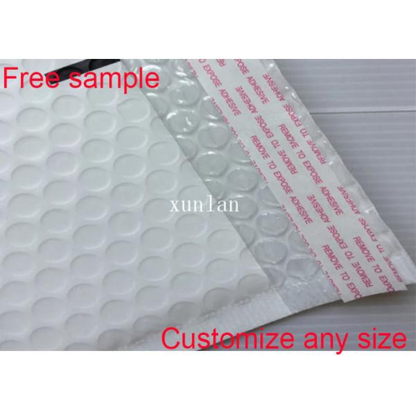 Почтовый сбор пузыря офсетной печати кладет 6 * 10 дюймов в мешки противоударный с белым цветом