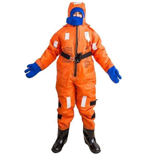 Neoprene Marine Survival Suit , Red Survival Suit CSS Certification