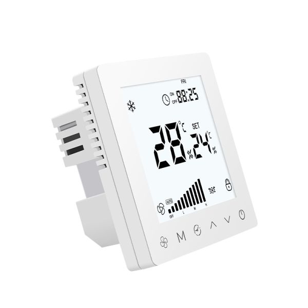 Programmable Wireless Fan Coil Thermostat For Commercial Projects