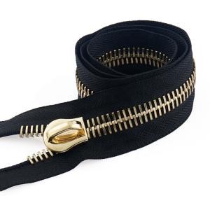 Y Style Teeth Custom Gold Metal Zipper for Customized Bags and Clothing