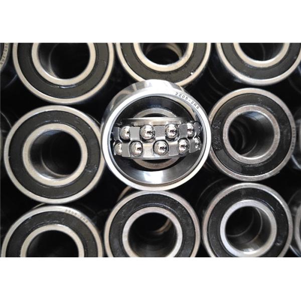 2205 2RS Steel Cage Double Row Self Aligning Ball Bearing 25x52x18mm