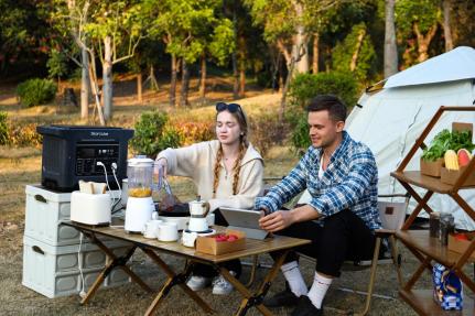 Начните свои приключения на открытом воздухе с помощью портативной электростанции