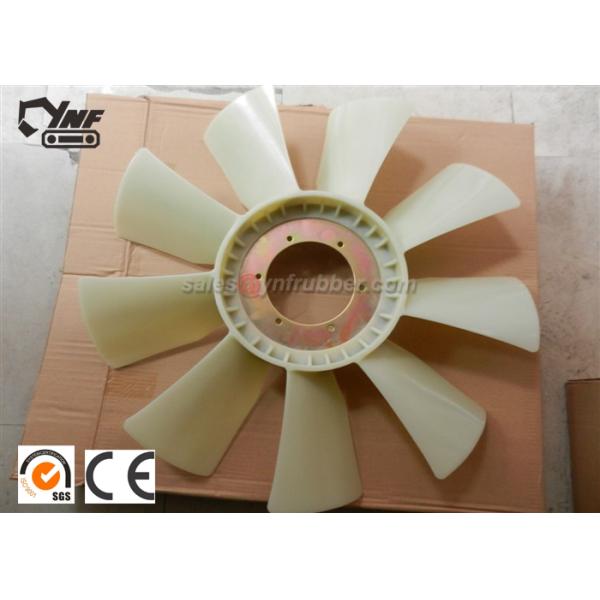 Durable  E320 320B 320C Plastic Cooling Fan Six Blade For Excavator  Engine