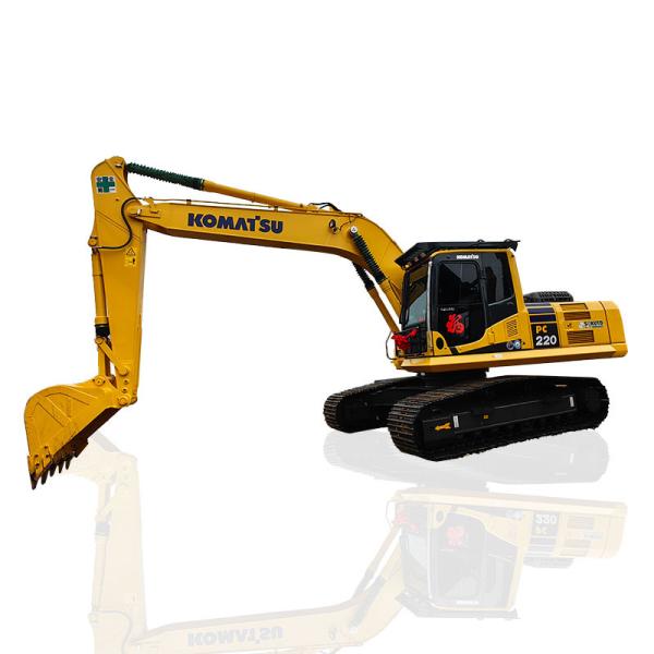 used Komatsu PC220-8 hydraulic Excavator 110kw Rated Power 1m³ Bucket Capacity Spot Good