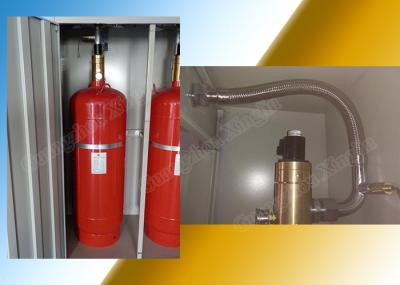 o sistema de supressão Fm200 do fogo 2.5Mpa 120L escolhe o tipo do armário