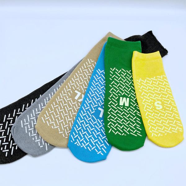 Wholesal Medical  Patient Slippers Non-Skid Anti-Skid Socks  with Customized