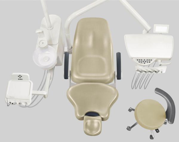 D520 Foshan Dental Chair Unit Equipment , 4.0 Bar Electric Dental Operating Chair