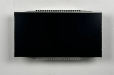 Customized Size VA LCD Display with Black Background White LED and Wide Temperature Range for Power Supply