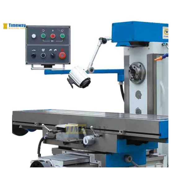 300mm Table Travel 3kW Spindle Motor Power Horizontal Knee-type Universal Milling Machine