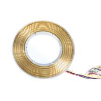 12 circuits électriques Pancake Slip Ring Transfert de puissance et de signal avec φ60mm Bor